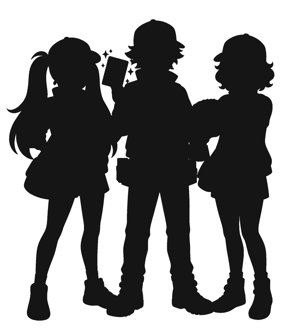 Pokémon TCG vendor booth silhouette at Collector's Paradise trading card event