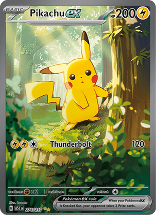 Rare Pokémon TCG card featured at a Collector's Paradise trading card show