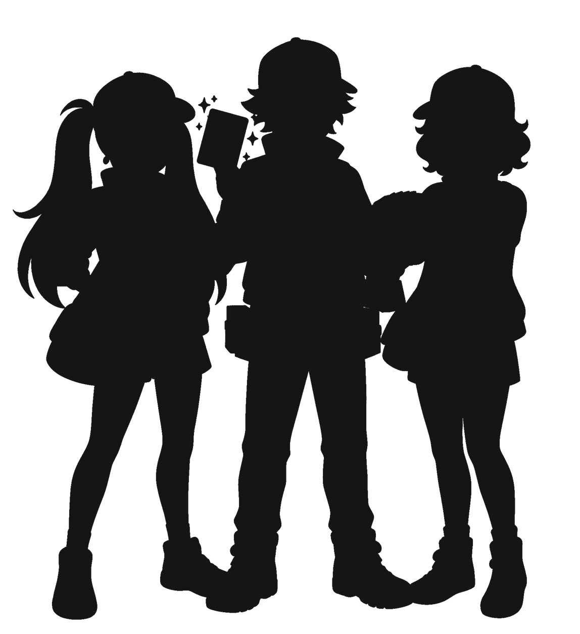Pokémon TCG vendor booth silhouette at Collector's Paradise trading card event